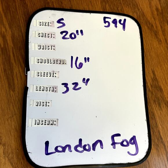 London Fog Lightweight Full Zip Hooded Down Puffer Jacket Coat Women's small - Picture 6 of 6